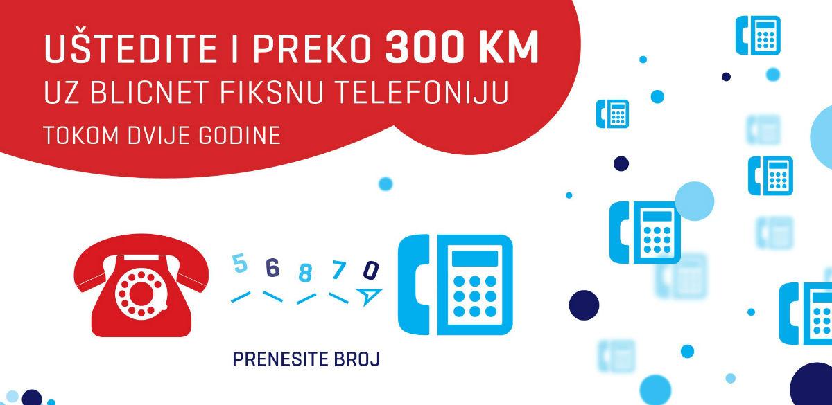 Uštedite i preko 300 KM uz Blicnet fiksnu telefoniju!