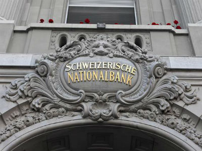 Švicarska centralna banka u gubitku od 55 milijardi franaka