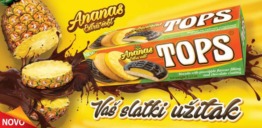 Novo na tržištu: Tops Ananas – naslađi okus ljeta!