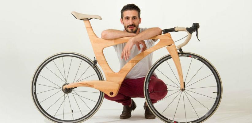 Sarajlija dizajnirao drveni bicikl