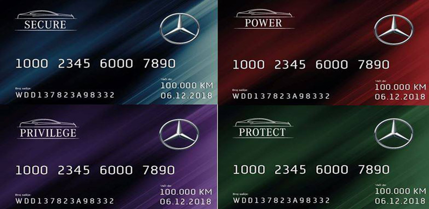 Mercedes-Benz servisni paketi sa 5 zvijezdica!