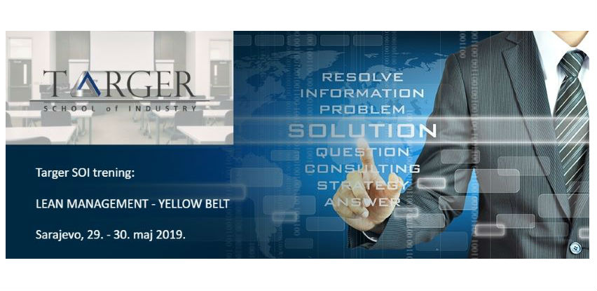Targer School of Industry trening: Lean management - yellow belt