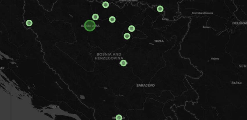 Pratite broj zaraženih koronavirusom putem live mape