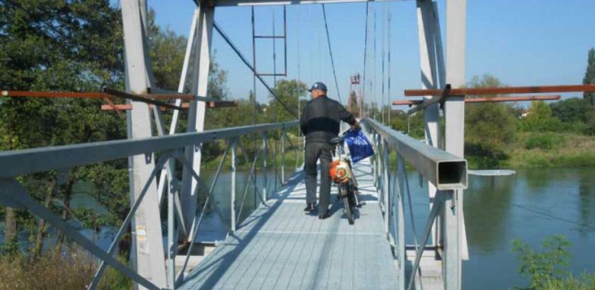 Rekonstruisani pješački most preko rijeke Vrbas dobio upotrebnu dozvolu