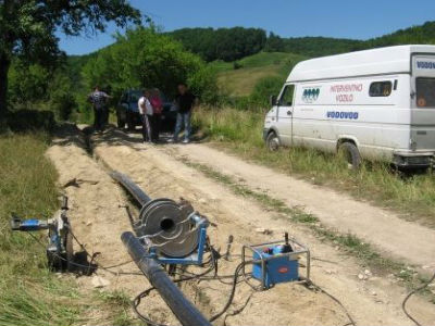 Počela izgradnja lokalnog vodovoda na dionici Lukavice–Brist 