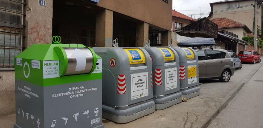 U Sarajevu postavljeno 25 savremenih kontejnera za električne uređaje