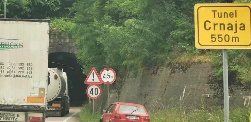 VTK BiH traži da se osigura neometan promet kod rekonstrukcije tunela Crnaja