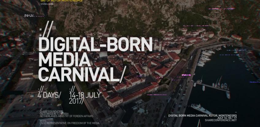 Digital-born Media Carnival 14. jula počinje u Kotoru