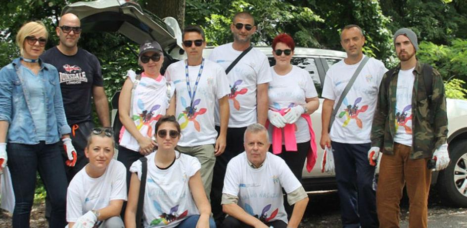 Misija OSCE-a u BiH organizovala čišćenje tuzlanskog izletišta Ilinčica