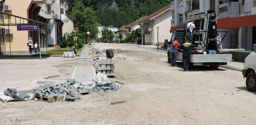 Firma Babić radi na rekonstrukciji ulica na području Jablanice