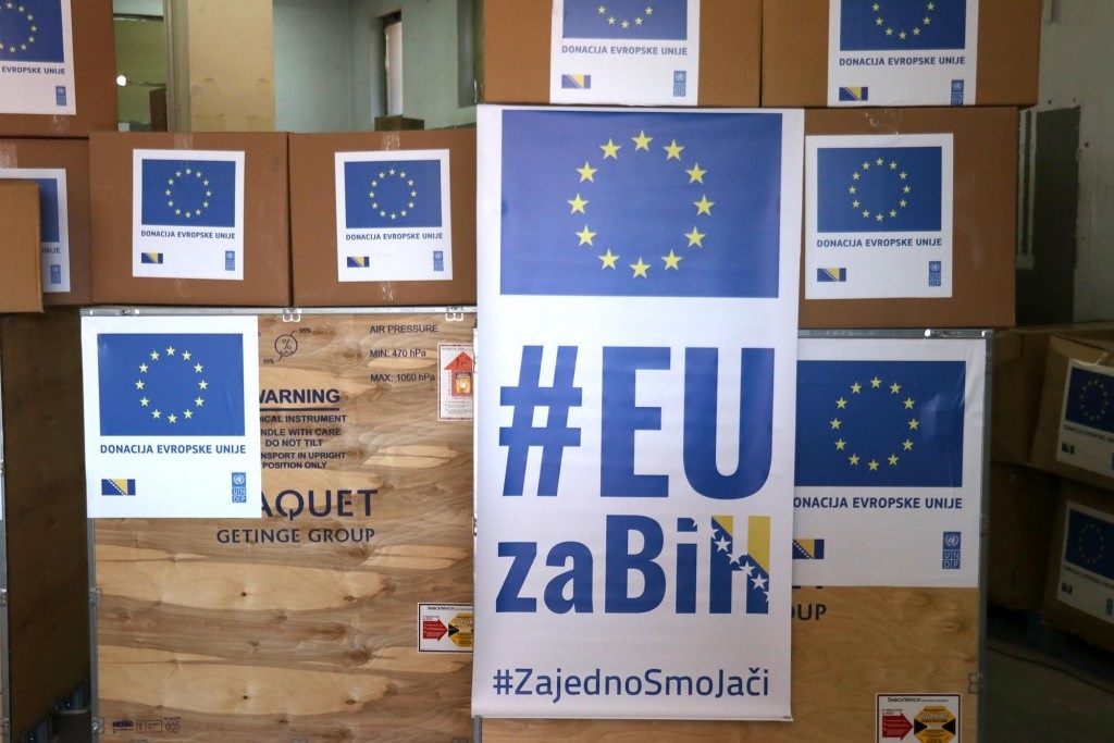 EU donirala respiratore BiH vrijednosti oko 800.000 eura