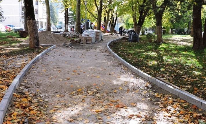 Uređenje gradskog parka u Jablanici ulazi u završnu fazu
