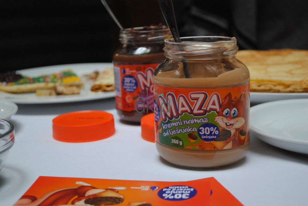 Domaća Maza: Premium krem namaz od lješnjaka dostupan tržištu