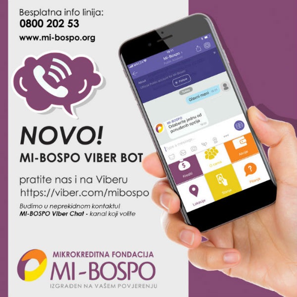 MI-BOSPO Viber Chat - Kanal koji volite