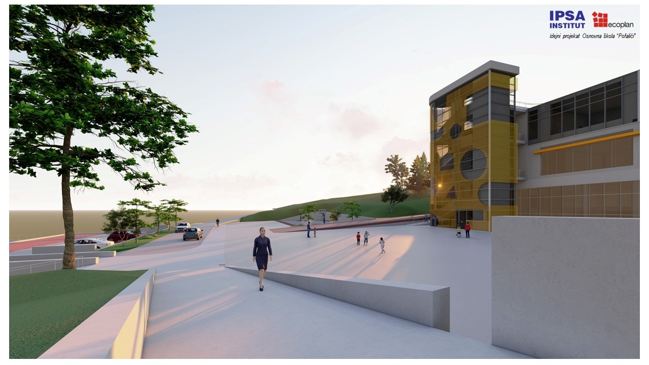 Prezentiran idejni projekat izgradnje objekta Osnovne škole 'Pofalići'