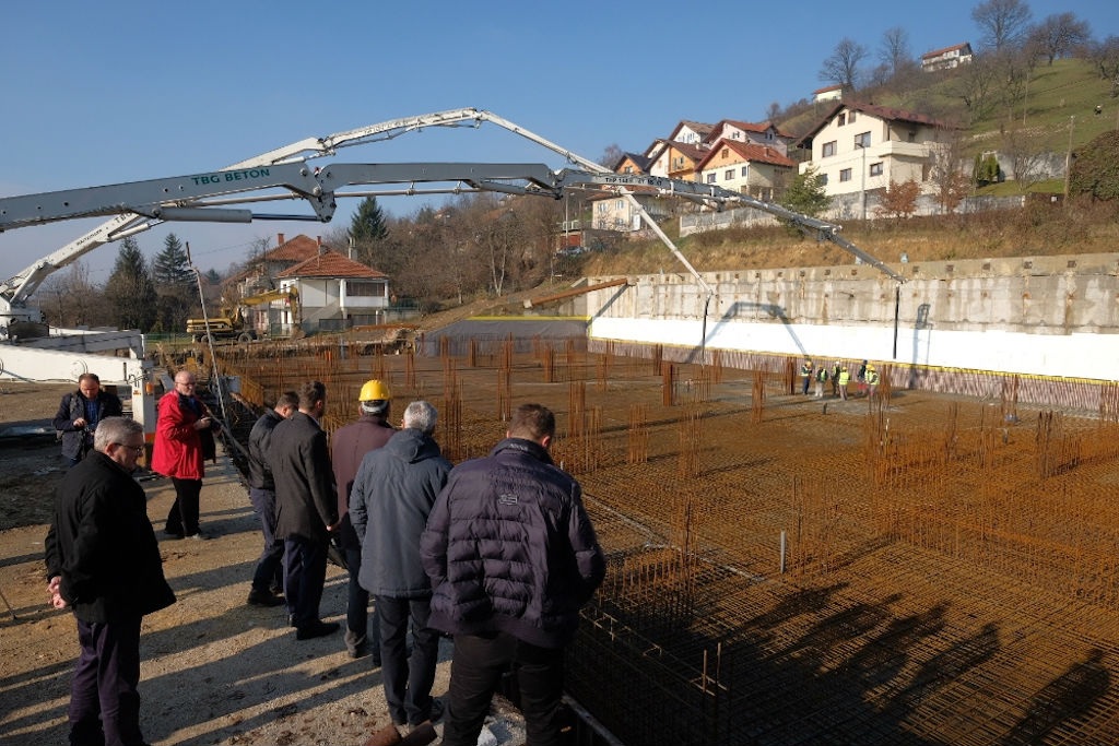 U Sarajevu počelo betoniranje sportske dvorane vrijedne pet miliona KM