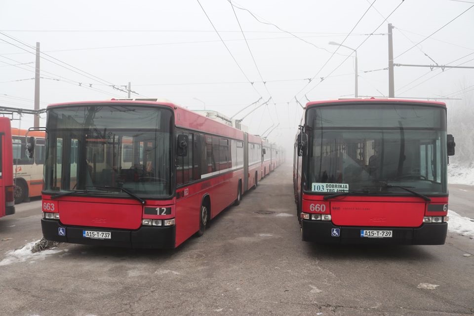 Sarajevo bogatije za još sedam novih trolejbusa