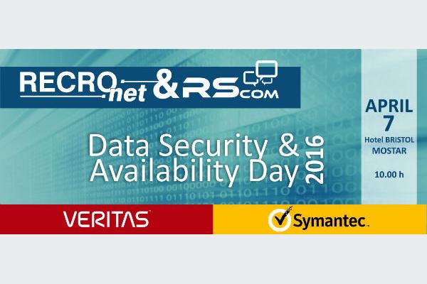 Konferencija: RECRO-NET & RSCOM DATA SECURITY & AVAILABILITY DAY 2016