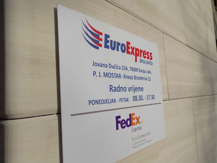 EuroExpress brza pošta otvorila prvi paket shop u Mostaru