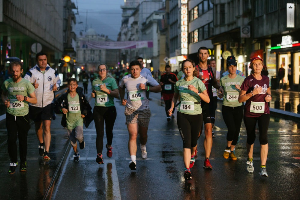 Merkur Runf4lifestyle: Više od 800 trkača na ulicama Sarajeva