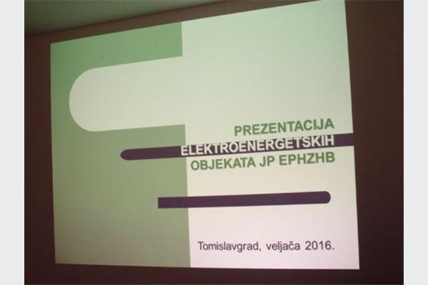 Elektroprivreda HZ HB prezentirala svoje projekte na području Tomislavgrada