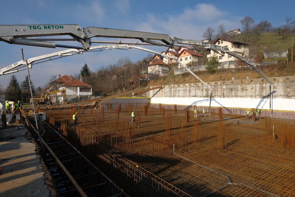 U Sarajevu počelo betoniranje sportske dvorane vrijedne pet miliona KM