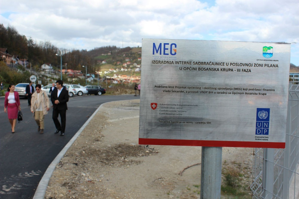 Kroz MEG projekt dovršena izgradnja saobraćajnice u Poslovnoj zoni Pilana