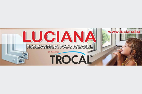Luciana d.o.o. Lukavac: Proizvodnja PVC i ALU stolarije