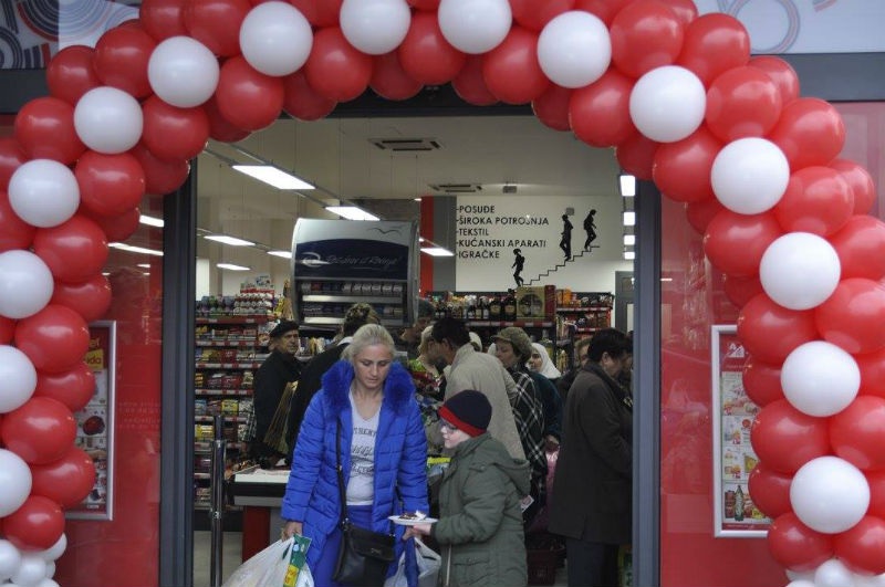 Amko komerc otvorio je novi preuređeni supermarket na Kobiljoj Glavi