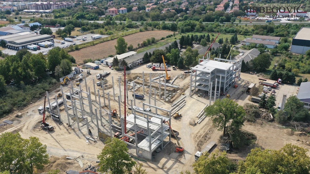 Širbegović - AB montažna konstrukcija za COVID bolnicu u Beogradu