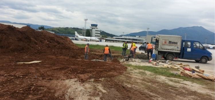 Izgradnja kišnog kolektora na Aerodromu Sarajevo