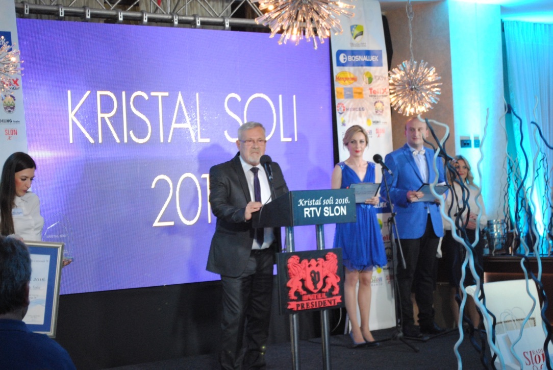 Kristal soli 2016: Odabrani najbolji u privredi Tuzlanskog kantona