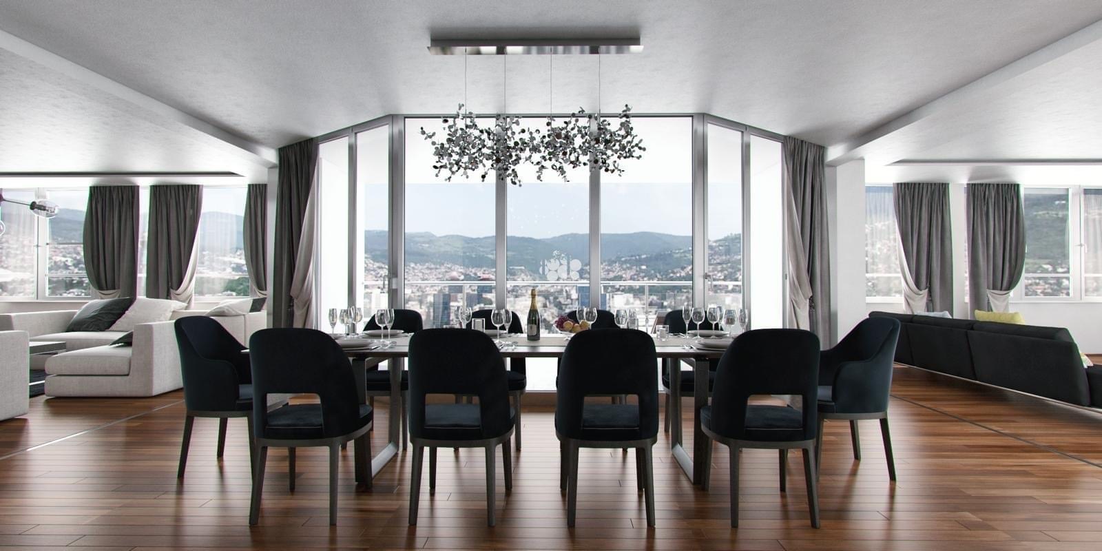 Bh. kompanija oprema penthouse od 2 miliona KM u Sarajevo Toweru