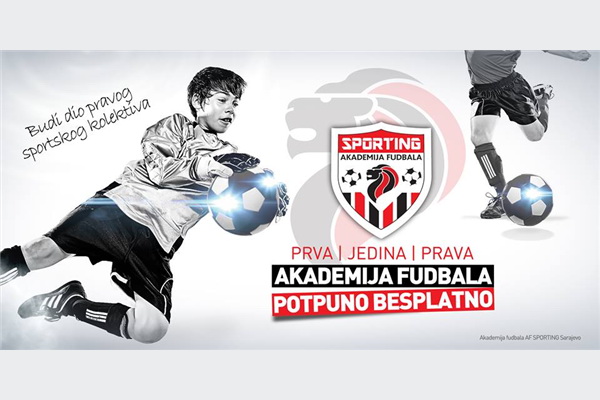 Prva i jedina: AF Sporting besplatna akademija fudbala u Sarajevu