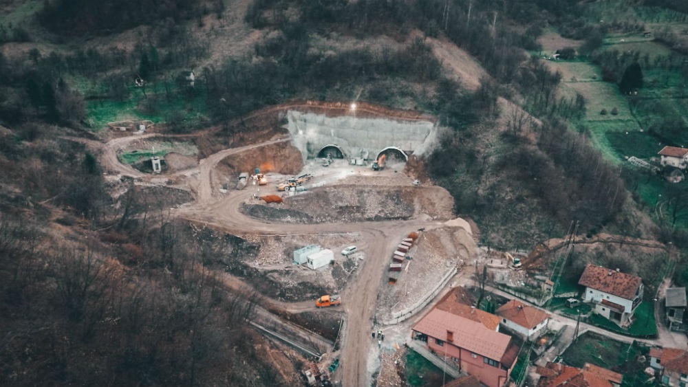Izgradnja dionica Vraca - Ponirak i Ponirak - Vranduk - 29. 10. 2019.
