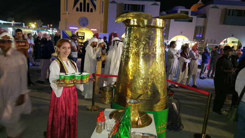 Vispakova džezva na Sheikh Zayed Heritage Festivalu u Abu Dhabiju