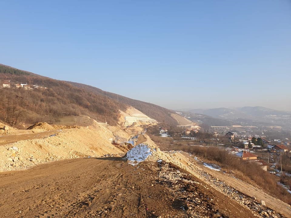 Pogledajte kako napreduju radovi na izgradnji obilaznice oko Zenice (Foto)