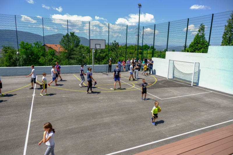 Otvoreno prvo sportsko igralište u mjesnoj zajednici 'Švrakino Selo - II'