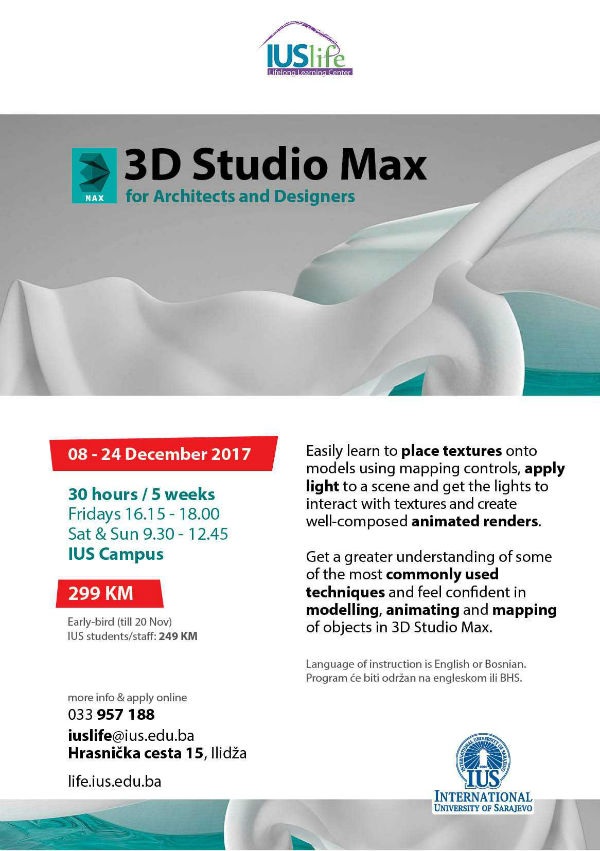 Osnove 3Ds Max za arhitekte i dizajnere