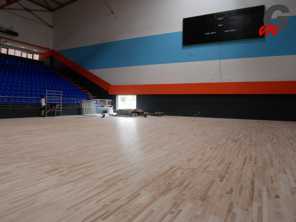Pri kraju unutrašnje uređenje sportske dvorane u Gradišci (Foto/Video)