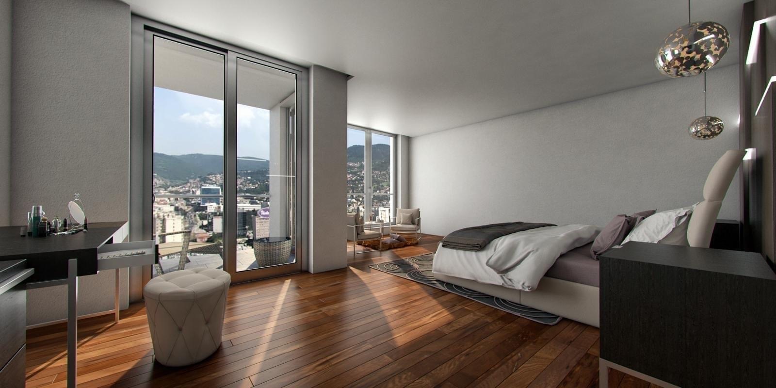 Bh. kompanija oprema penthouse od 2 miliona KM u Sarajevo Toweru