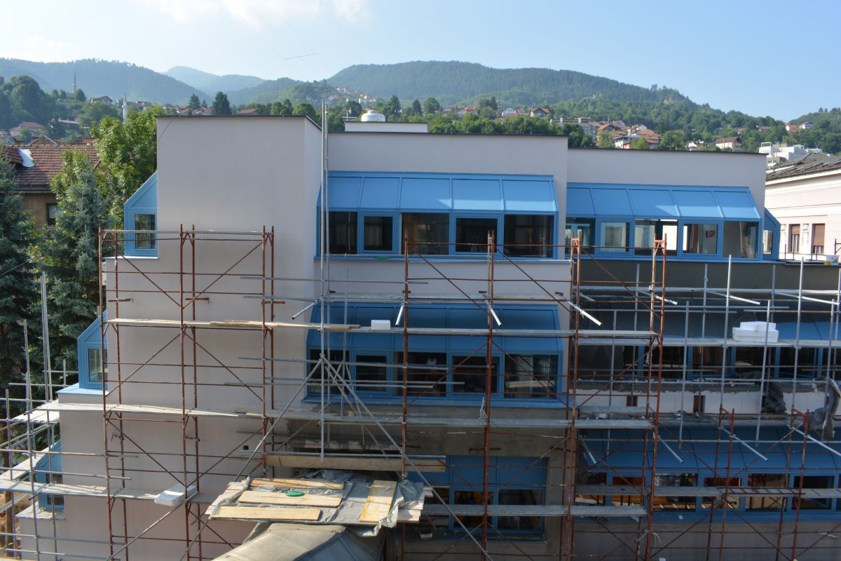 ITC Zenica izvodi radove na rekonstrukciji zgrade Općine Stari Grad