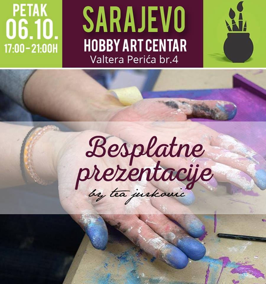 Kreativni vikend u Hobby Art Centru sa Teom Jurković