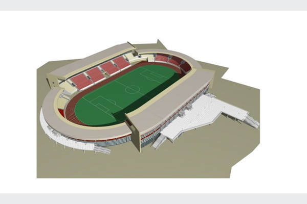 Završetak radova sjeverne tribine stadiona Tušanj sredinom 2013