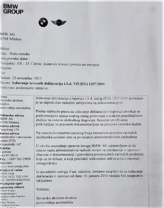 Afera koja će uzdrmati BiH: Kramar uvezao 700 vozila na neuredan EUR1