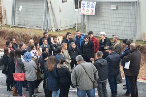 Studenti Burcha posjetili gradilište 'Sarajevo Waves'
