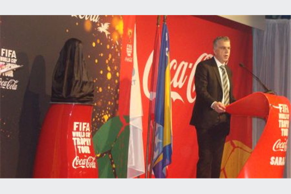 FIFA trofej Svjetskog fudbalskog prvenstva stigao u Sarajevo