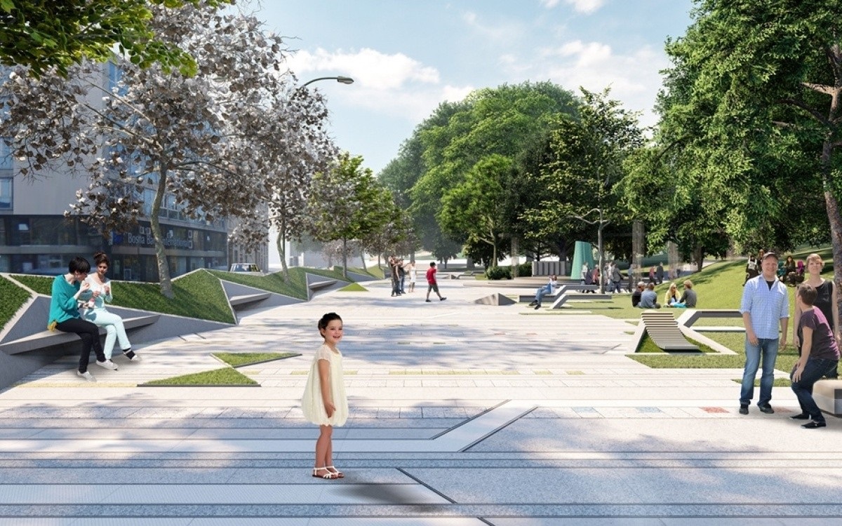 Duž Velikog parka: U centru grada gradit će pješačka zona 'Sarajevski ćilim'