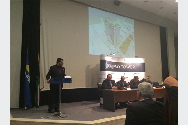 Predstavljen 'Sarajevo Tower': Projekat vrijedan 100 mil. KM