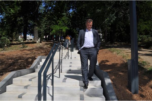 Zablistala nova stepeništa u Velikom parku kod Predsjedništva